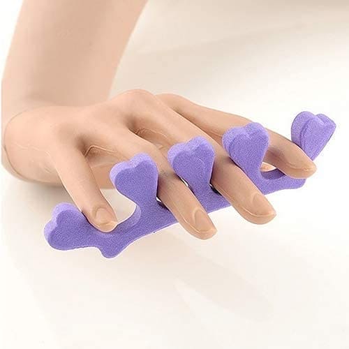 Set Of 2 Finger Toe Separator, Manicure Pedicure Gel Divider, Finger Dividers Separators, Finger Foot Sponge Soft Gel, Portable Finger Spacer, Soft Foam Sponge Spacer, Toe Nail Separator Set Of 2 Finger Toe Separator, Manicure Pedicure Gel Divider, Finger Dividers Separators, Finger Foot Sponge Soft Gel, Portable Finger Spacer, Soft Foam Sponge Spacer, Toe Nail Separator